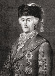 Catherine II, graveret af Stephane Pannemaker (1847-1930) fra 